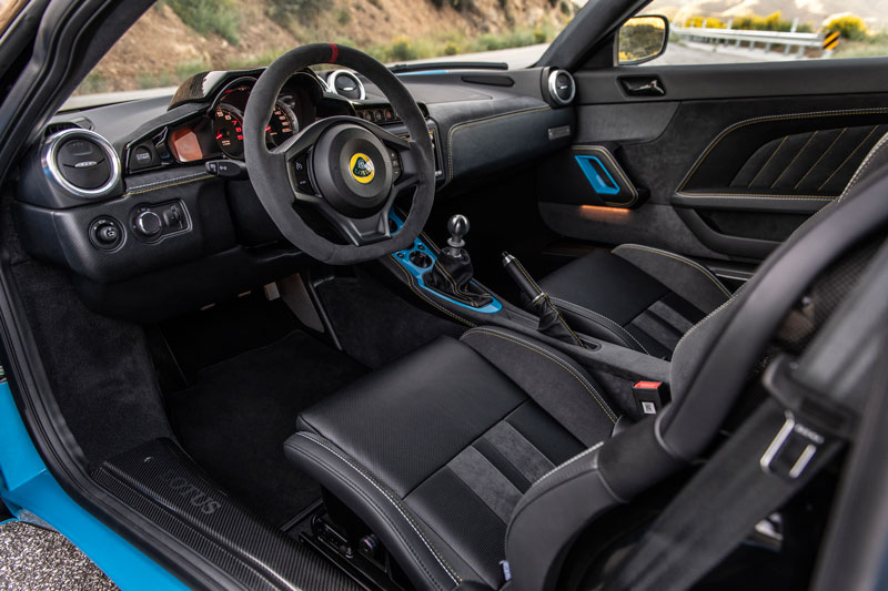 Interieur des Lotus Evora GT (© Lotus Cars)