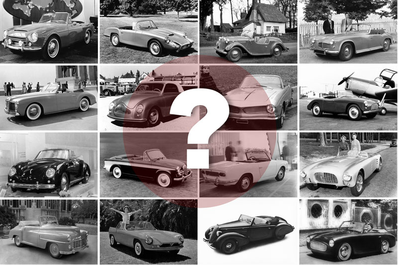 Autokennerquiz 106 - Vergessene Cabriolets