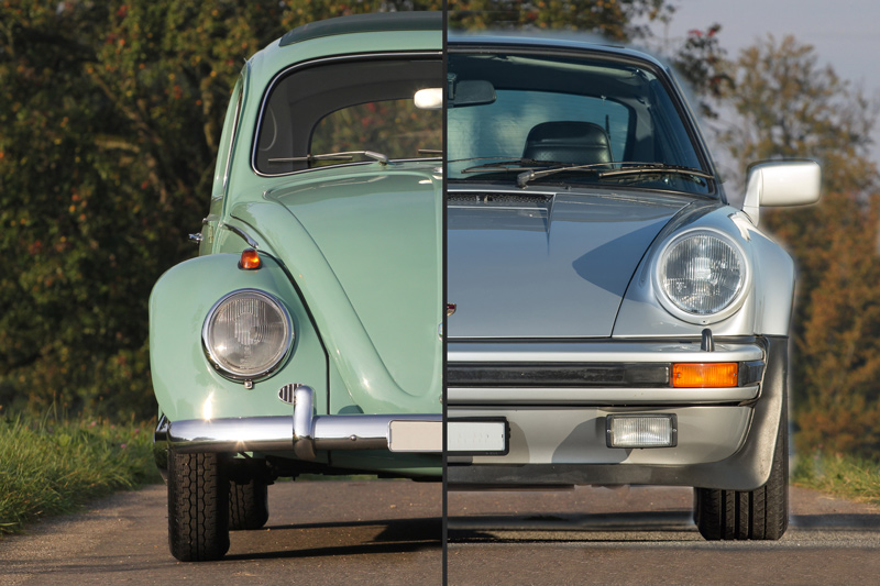 Artikelbild Weitere zwei Jahre später: Der Porsche 930 Turbo zieht gegen den VW Käfer endgültig den Kürzeren