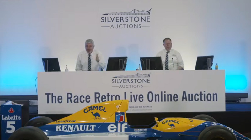 Silverstone Auction in Action