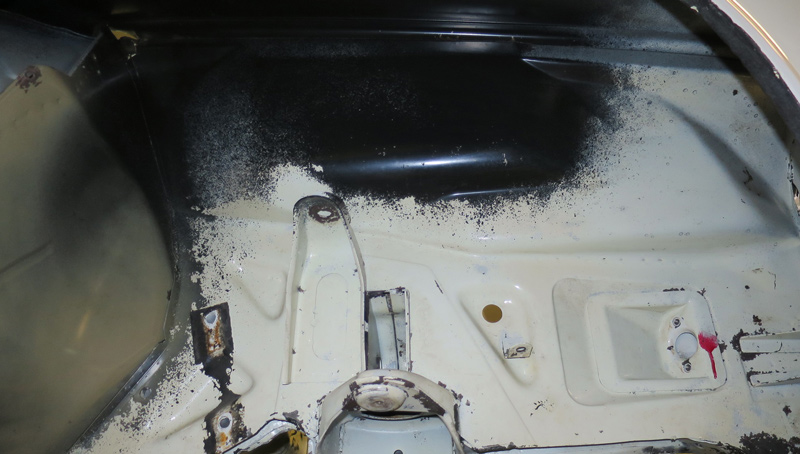 Seltsame Farbmarkierungen