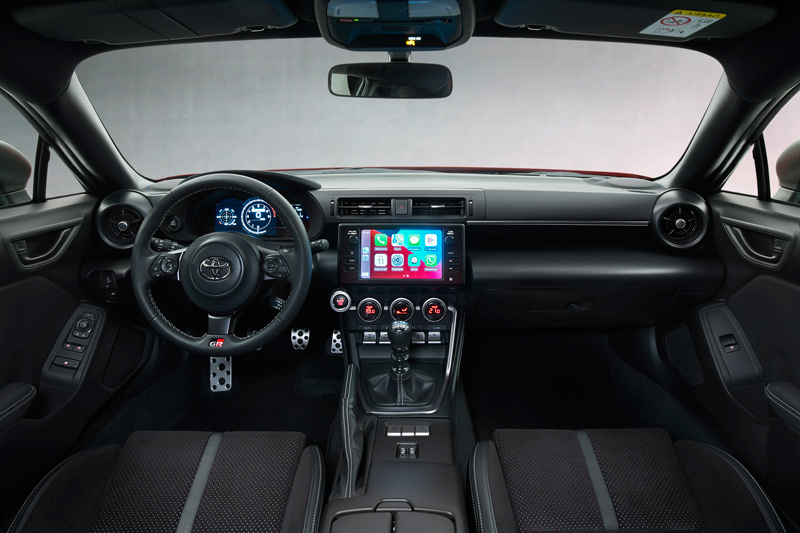 Interieur des Toyota Gr 86 (2021) (© Toyota)