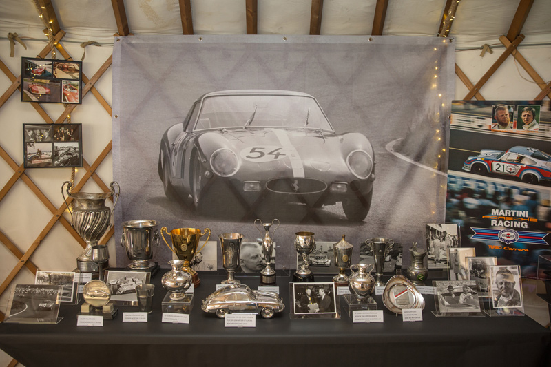 Trophäensammlung von Herbert Müller (© Daniel Reinhard)