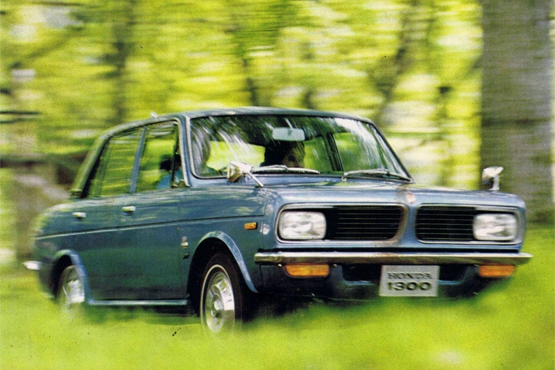 Honda 1300 "77" von 1970 (© Honda/Werk)