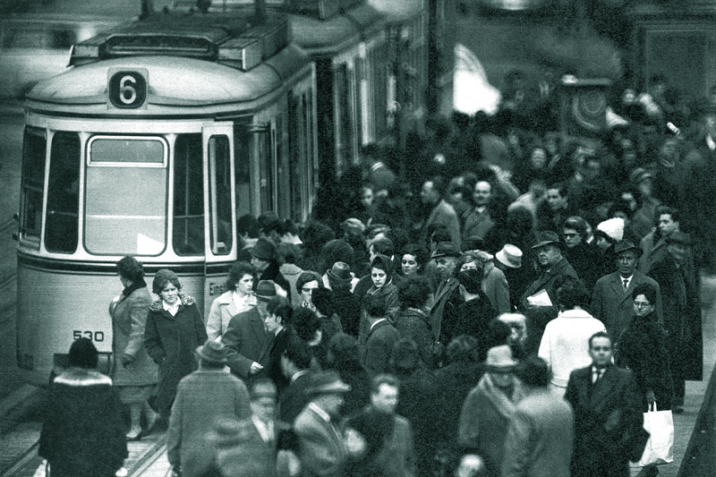 Nahverkehr im Jahr 1974 (© ams)