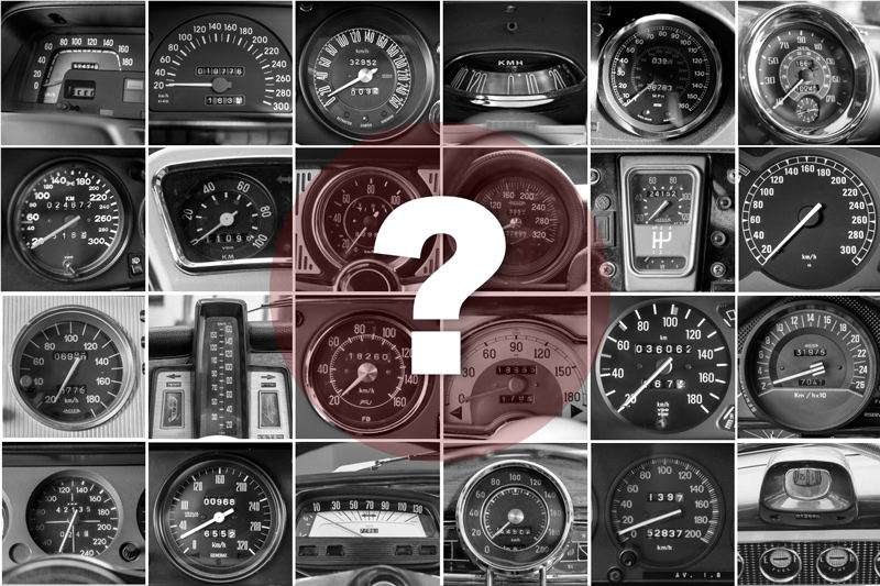 Autokennerquiz 113 - Tachometer