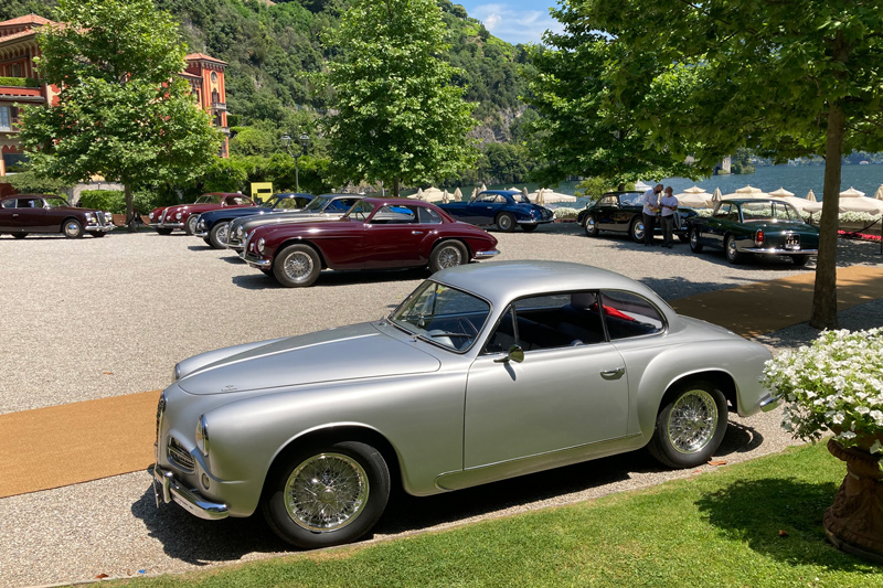 Alfa Romeo Villa d'Este in der Villa d'Este (© Thomas Suter)