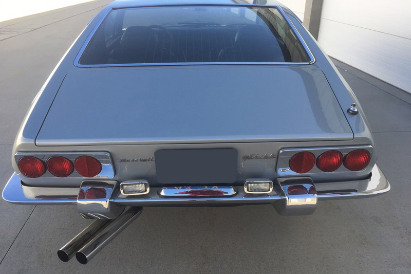 Heckleuchten des Maserati Ghibli von 1970, einst im Besitz von Frank Sinatra (© Barrett-Jackson)