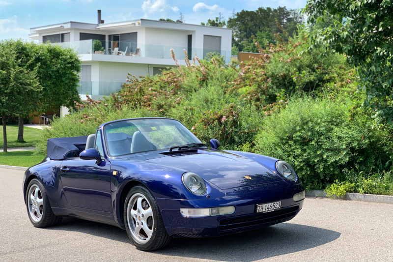 Porsche 993 Cabriolet von 1995 (© Bruno von Rotz)