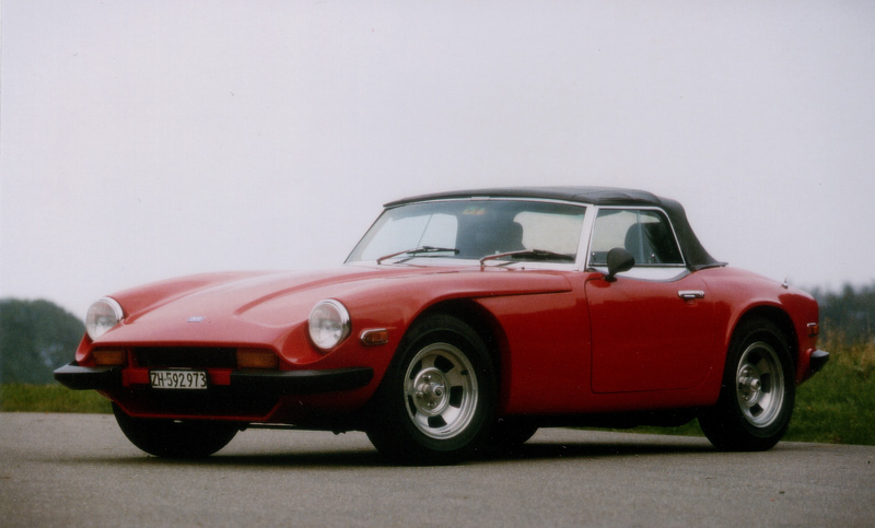 TVR 3000 S im Jahr 2000 (© Bruno von Rotz)