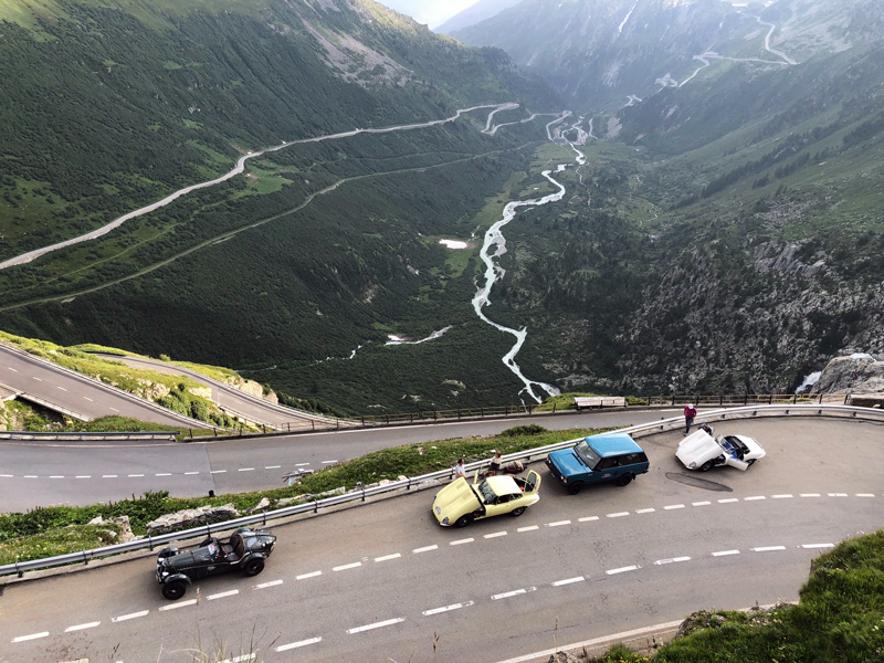 Alpenbrevet 2021: Stimmung am Alpenübergang (© Georg Dönni)