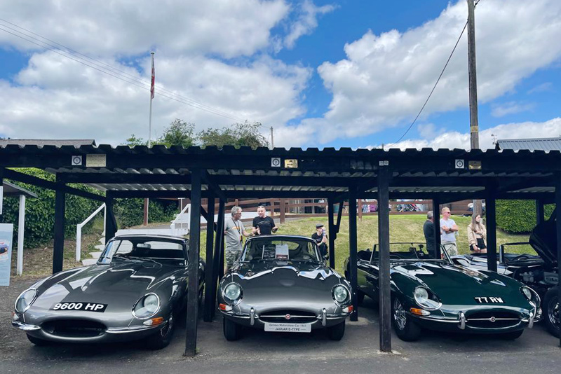 60 Jahre E-Type in Shelsey Walsh (© Georg Dönni)