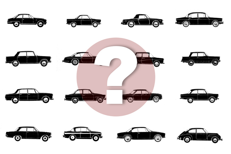 Autokennerquiz 116 - Silhouetten der frühen Sechzigerjahre