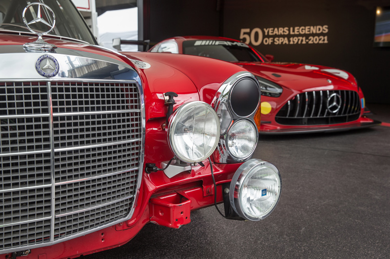 50 Jahre AMG in Spa-Francorchamps 2021 (© Daniel Reinhard)