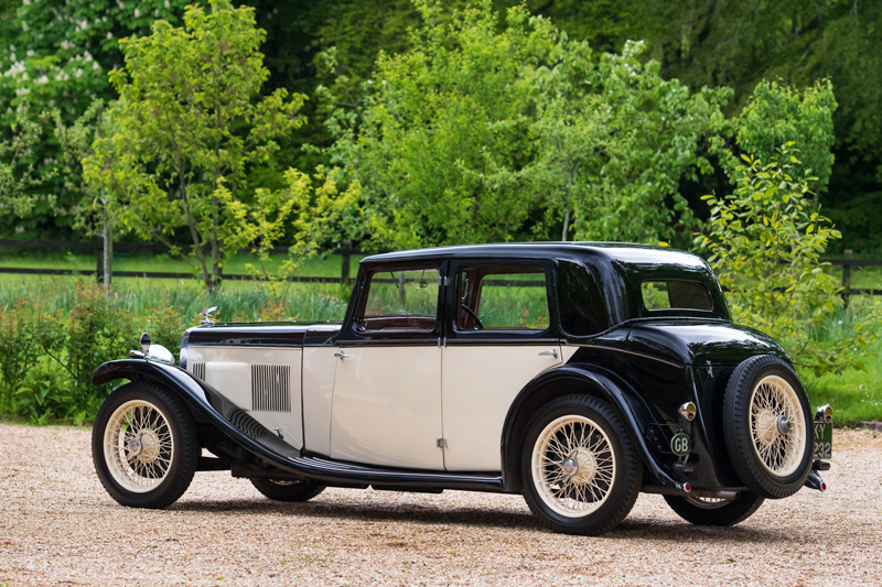 Alvis 16.95 Saloon von 1933 (© Bonhams)