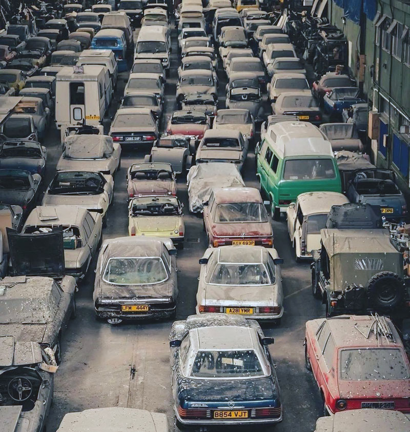 London Scheunenfunde (© Instagram London barn finds)