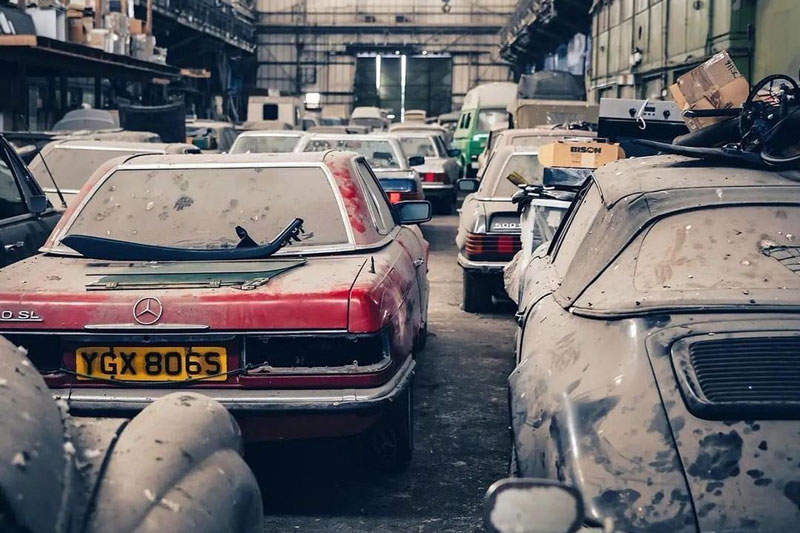 London Scheunenfunde (© Instagram London barn finds)