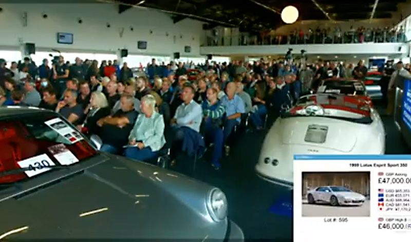Publikum an der Silverstone-Auction 2021