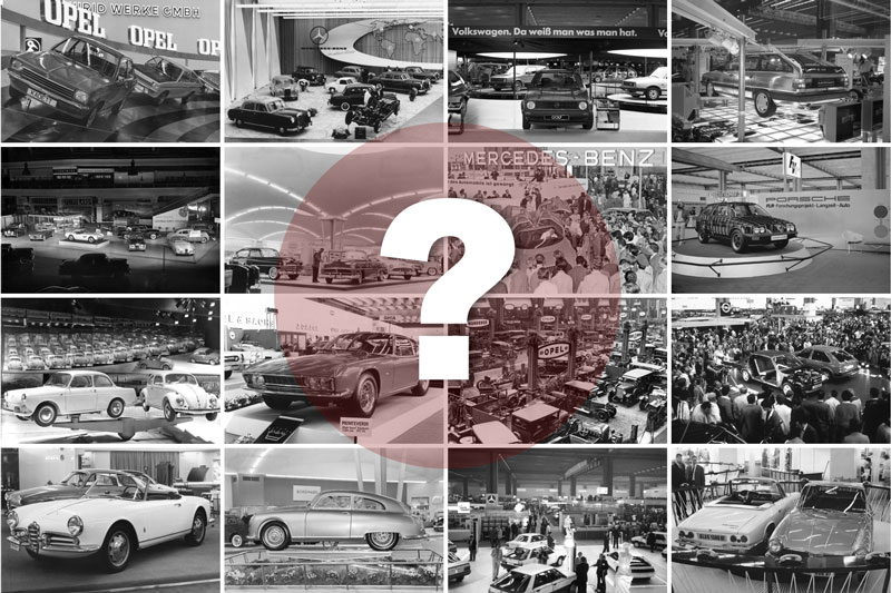 Autokennerquiz 119 - Die IAA damals