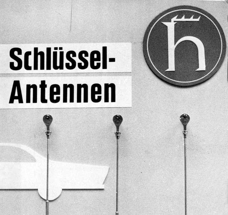 Abschliessbare Antenne von Hirschmann