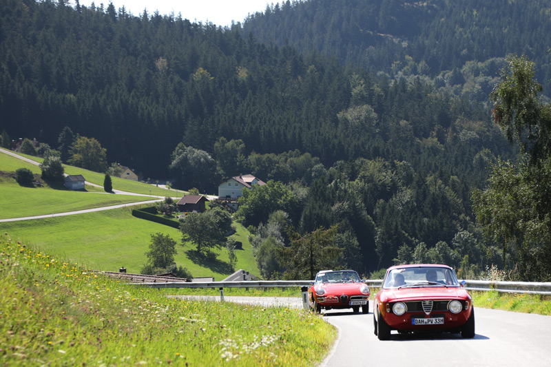 Alfa Wachau Classic - unterwegs auf einsamen Landstrassen (© Silke Tauert / www.fotofeee-st.de)