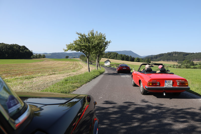Alfa Wachau Classic - unterwegs auf einsamen Landstrassen (© Silke Tauert / www.fotofeee-st.de)