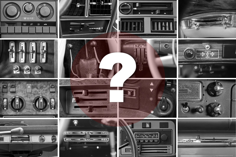 Autokennerquiz 121 - Heizung/Lüftung