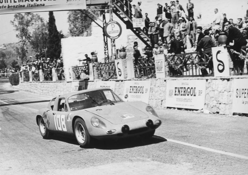 Vaccarella im Porsche V8 an der Targa Florio 1962