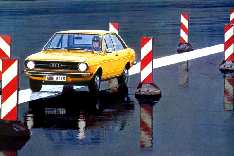 Audi 80 im Jahr 1974