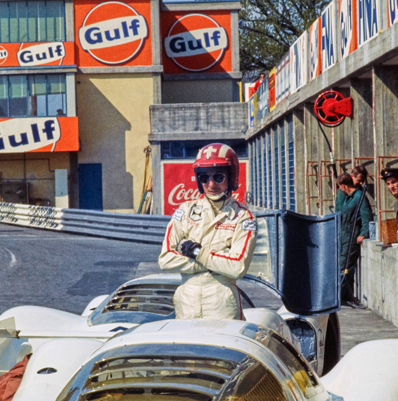 Jo Siffert im Jahr 1969 in Monza (© Faille)