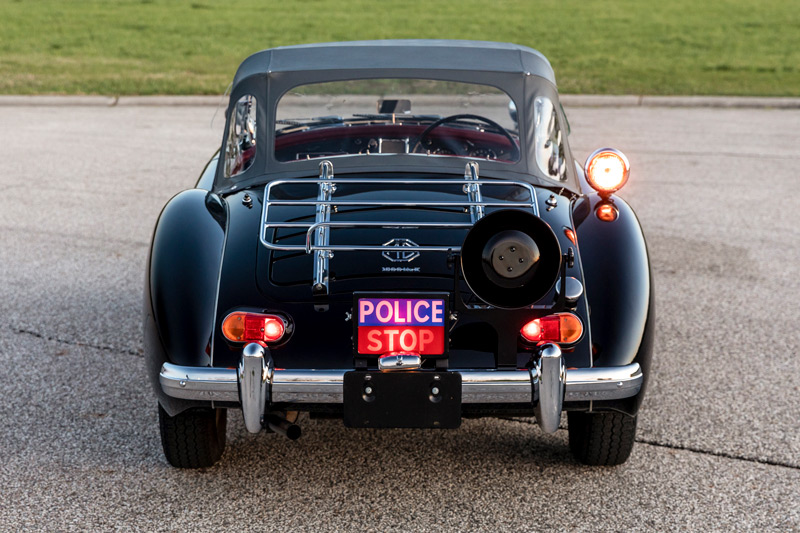 Heckansicht des MGA Police Car 1961 (© Teddy Pieper - Courtesy RM/Sotheby's)