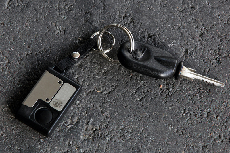 Schlüssel und Fernbedienung zum Lamborghini Murciélago (© Bruno von Rotz)