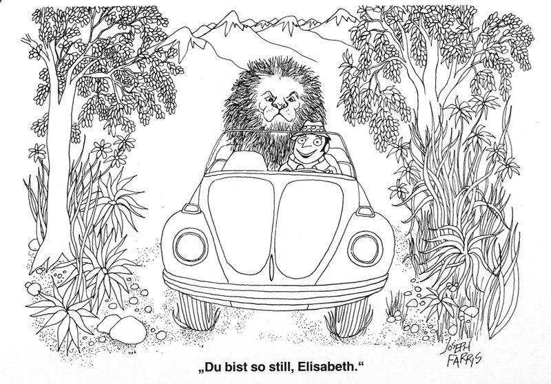 Humor mit dem VW Käfer