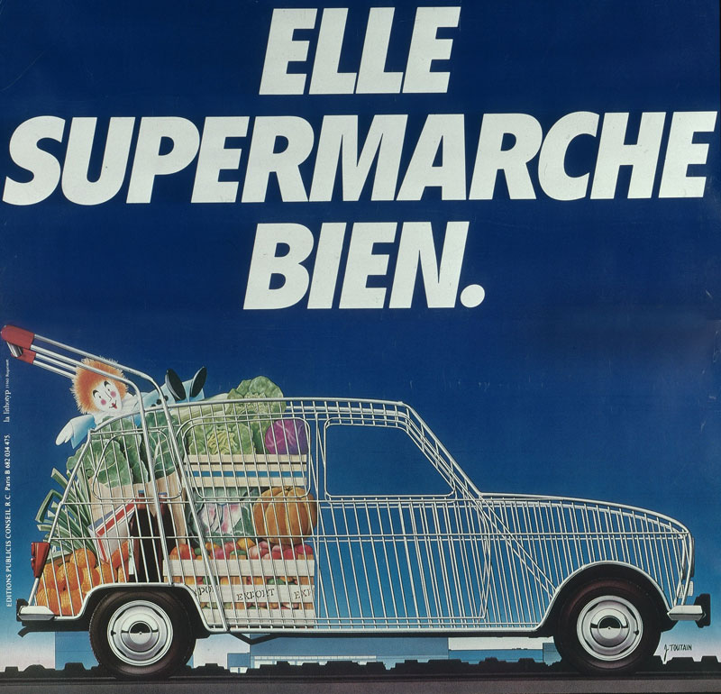 Renault 4 Werbung von 1982