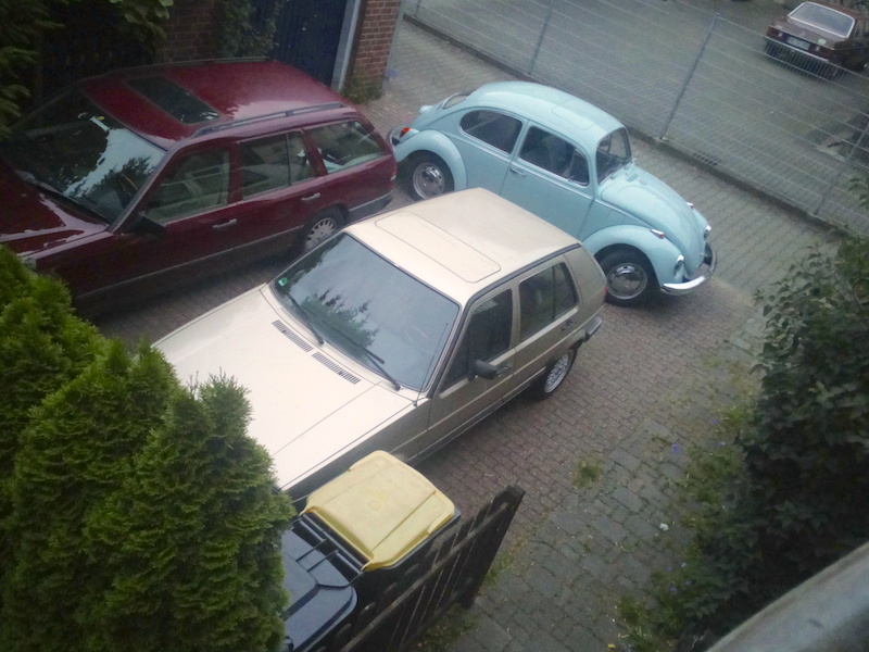 Zeitreise im Hinterhof