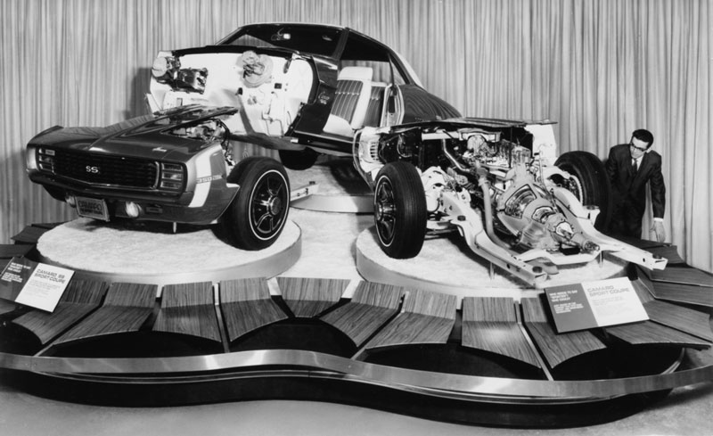 Chevrolet Camaro Ausstellungsmodell im Jahr 1968