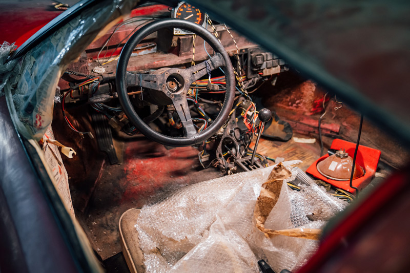 Interieur Ferrari 308 GTSi von 1982 (© Alex Penfold - Courtesy RM/Sotheby's