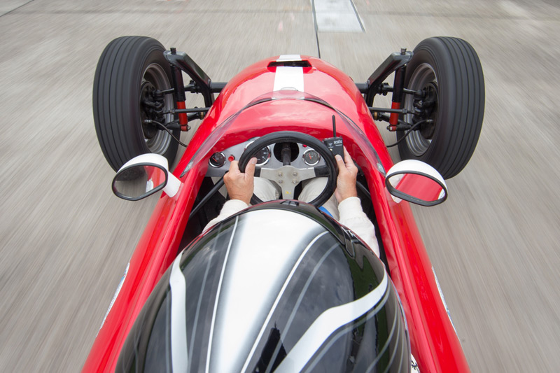 Im Formel V unterwegs (© Daniel Reinhard)