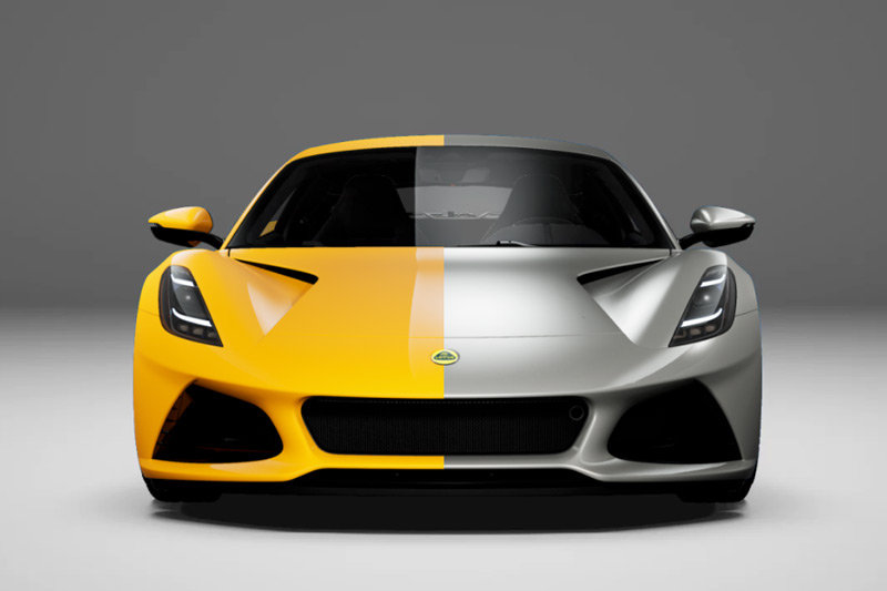Lotus Emira in Orange oder Grau? 