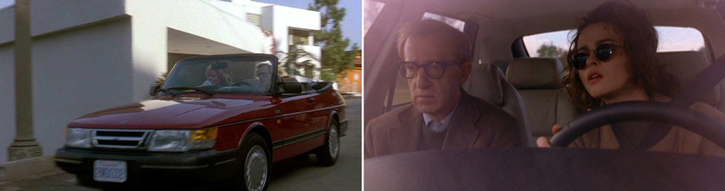 Saab 900 Cabriolet in Filmen von Woody Allen