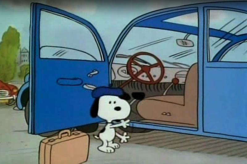 Szene aus dem Film "Gute Reise, Charlie Brown"