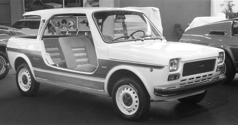Fiat 127 Dinghy von Frua im Jahr 1977