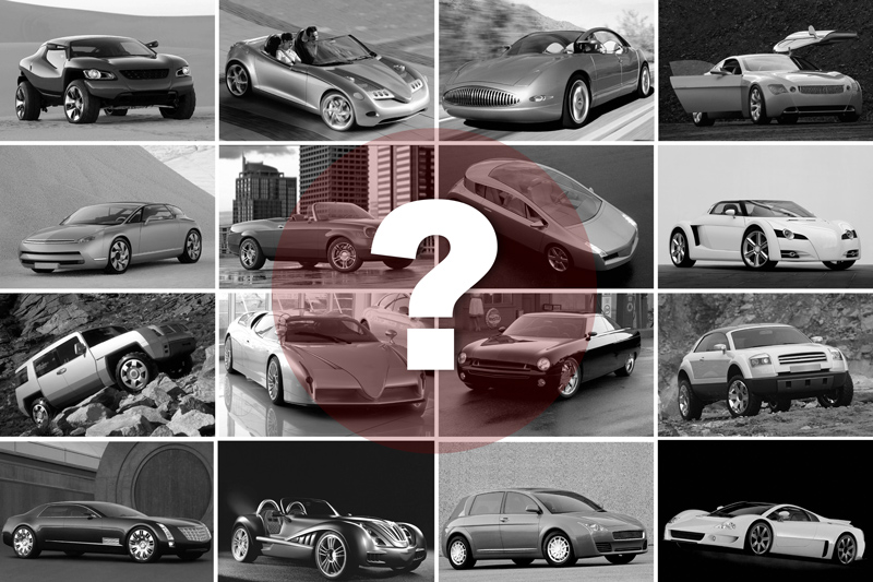 Autokennerquiz 132 - Designstudien der Jahrtausendwende