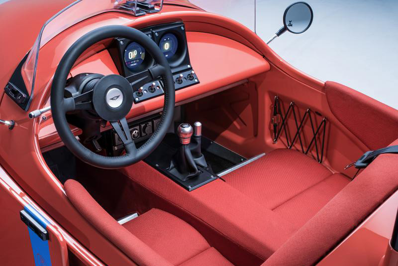 Interieur des Morgan Super 3 von 2022 (© Morgan)