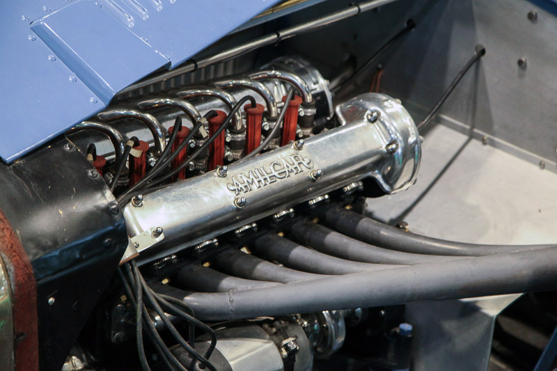 Motor des Amilcar Pur Sang C6 (© Bruno von Rotz)