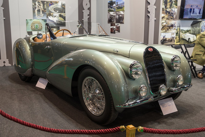 Bugatti 75 von 1947 an der Rétromobile 2022 (© Daniel Reinhard)