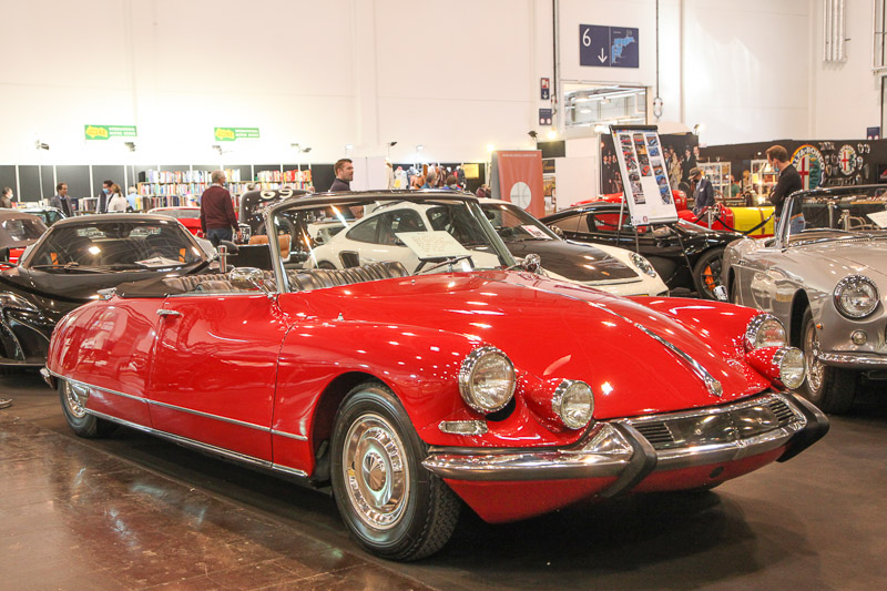 Citroën DS Cabriolet Usine von 1965 an der Techno Classica 2022 (© Bruno von Rotz)