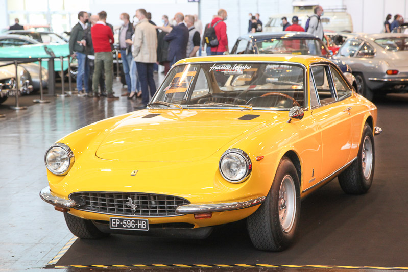 Ferrari 365 GTC von 1969 an der Techno Classica 2022 (© Bruno von Rotz)