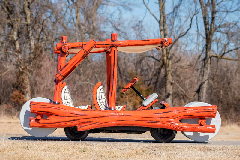 Fahrzeug aus den "Flintstones" (© Mecum)