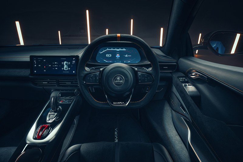 Interieur des Lotus Emira (© Lotus Cars)
